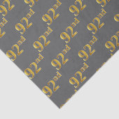 Papier Mousseline Gray, Faux Gold 92e (Quatre-vingt-dix-deuxième) (Détail)