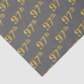 Papier Mousseline Gray, Faux Gold 97e (Quatre-vingt-dix-septième) (Détail)