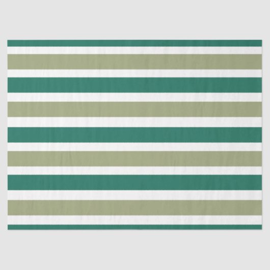 Papier Mousseline Gray Green Stripes (Recto)