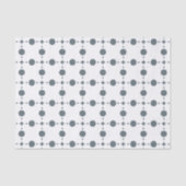 Papier Mousseline Gray Polka Dots, Polka Dot Pattern, Dots (Recto)