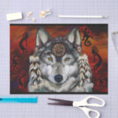 PAPIER MOUSSELINE GRAY WOLF (Artisanat)