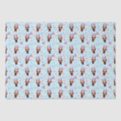 Papier Mousseline Great Dane Tissue Paper in Blue (Recto)