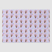 Papier Mousseline Great Dane Tissue Paper in Purple (Recto)