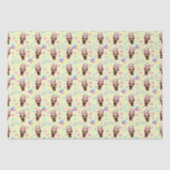 Papier Mousseline Great Dane Tissue Paper in Yellow (Recto)