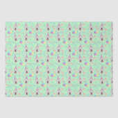 Papier Mousseline Great Pyrenees Tissue Paper in Green (Recto)