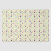 Papier Mousseline Great Pyrenees Tissue Paper in Yellow (Recto)