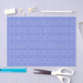 Papier Mousseline Grec Meander Carré Motif (Artisanat)