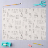 Papier Mousseline Grèce antique Classique Histoire grecque Motif (Artisanat)