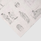 Papier Mousseline Grèce antique Classique Histoire grecque Motif (Détail)