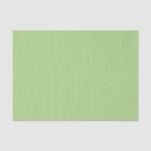 Papier Mousseline Green Chevron (Recto)