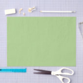 Papier Mousseline Green Chevron (Artisanat)