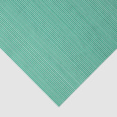 Papier Mousseline Green Christmas Stripe Classic Holiday Pattern (Détail)