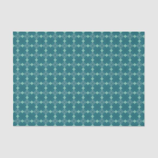 Papier Mousseline Green diamonds (Recto)