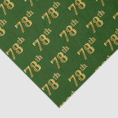 Papier Mousseline Green, Faux Gold 78e (Soixante-dix-huitième) (Détail)