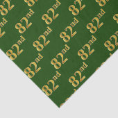 Papier Mousseline Green, Faux Gold 82e (Quatre-vingt-deuxième) (Détail)