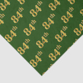 Papier Mousseline Green, Faux Gold 84e (Quatre-vingt-quatrième) (Détail)