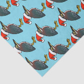 Papier Mousseline Green Heron Père Noël (Détail)