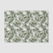 Papier Mousseline Green Pine Tree Christmas (Recto)