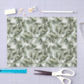 Papier Mousseline Green Pine Tree Christmas (Artisanat)