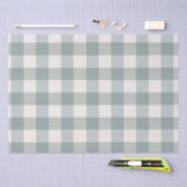 Papier Mousseline Green Plaid En vichy Country Farmhouse Simple (Artisanat)