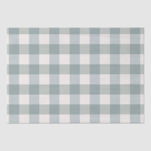 Papier Mousseline Green Plaid En vichy Country Farmhouse Simple