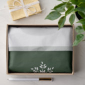 Papier Mousseline Green Snowman hiver scène Noël Tissu papier (Cadeau)