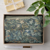 Papier Mousseline GREENERY, FOREST ANIMALS Pheasant, Fox, Green Flor (Cadeau)