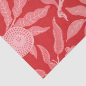 Papier Mousseline Grenade en rouge de Noël (Détail)