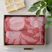 Papier Mousseline Grenade en rouge de Noël (Cadeau)