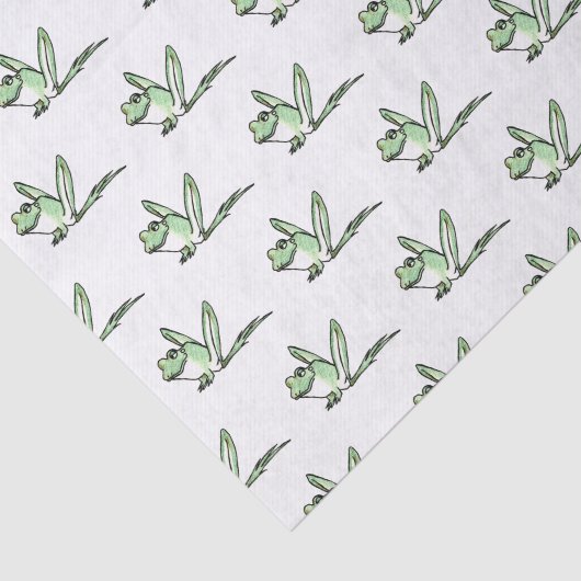 Papier Mousseline Grenouille (Détail)