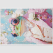 Papier Mousseline Grenouille du Prince Charming Découpage Découpage  (Recto)