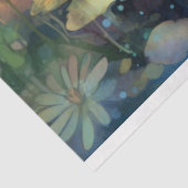 Papier Mousseline Grenouille en aquarelle 2 papier décolpage (Détail)