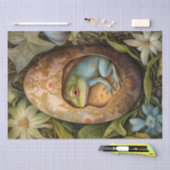 Papier Mousseline Grenouille Pâques (Artisanat)