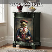 Papier Mousseline Grenouille royale - Découpage