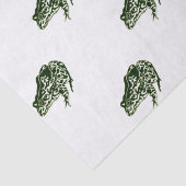 Papier Mousseline Grenouille verte (Détail)