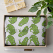 Papier Mousseline Grenouille verte (Cadeau)