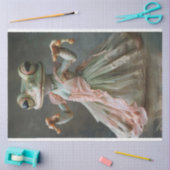 Papier Mousseline Grenouille Whimsical Green Dancing dans Tutu Decou (Artisanat)