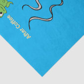 Papier Mousseline Grenouilles en papier de tissus avant et après caf (Détail)