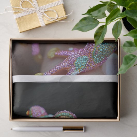 Papier Mousseline Grenouilles et diamants3 (Cadeau)