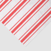 Papier Mousseline Grève rouge de Noël (Détail)