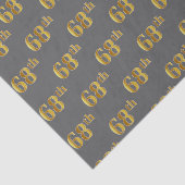 Papier Mousseline Grey, Faux Gold 68e (Soixante-huitième) (Détail)