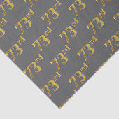 Papier Mousseline Grey, Faux Gold 73e (Soixante-treizième) (Détail)