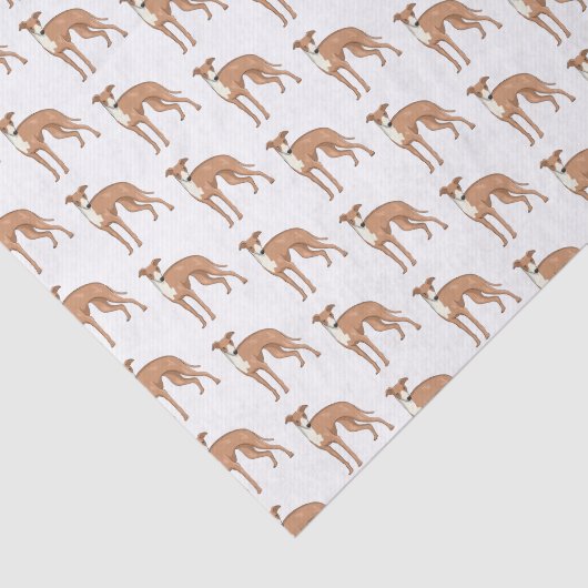 Papier Mousseline Greyhound dog (Détail)
