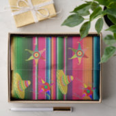 Papier Mousseline Grille Blanche Serape Mexicaine Mexique Noël (Cadeau)