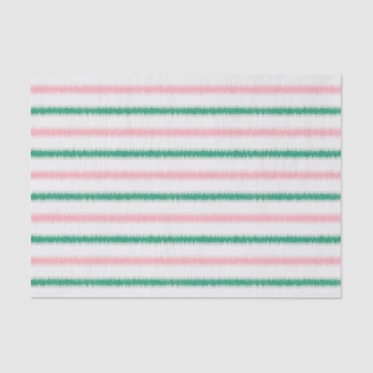 Papier Mousseline Grilles ikat vert rose moderne texturé rose patten (Recto)