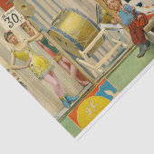 Papier Mousseline Grimaces And Misery, The Acrobats by Fernand Pelez (Détail)