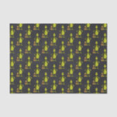 Papier Mousseline Grinch Chalkboard Anniversaire (Recto)