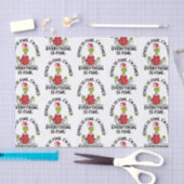 Papier Mousseline Grinch | Everything is Fine (Artisanat)