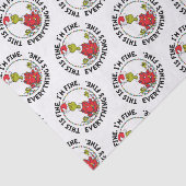 Papier Mousseline Grinch | Everything's Fine (Détail)