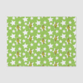 Papier Mousseline Grinch Peeking Star Pattern (Recto)